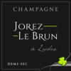 Champagne jorez-Le Brun Demi Sec